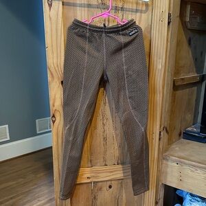 Kerrits Geometric Brown kids  breeches